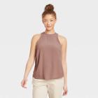 Women's Racer Tank Top - A New Day Brown