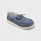 Toddler Bobby Slip-on Sneakers - Cat & Jack Navy Blue