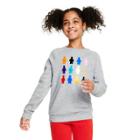 Kids' Lego Minifigures Graphic Long Sleeve Sweatshirt - Lego Collection X Target Gray