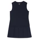 French Toast Girls' Knit Dresses Uniform - Navy