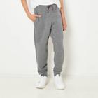 Oversizeboys' Fleece Jogger Sweatpants - Cat & Jack Light Gray