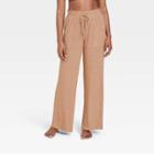 Women's Perfectly Cozy Wide Leg Pajama Pants - Stars Above Brown