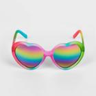 Toddler Girls' Heart Sunglasses - Cat & Jack Rainbow 2t-3t, Girl's,