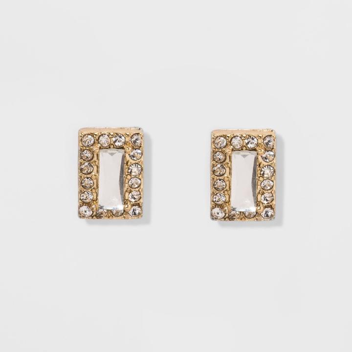 Get Gem By Gemelli Bling Cz Studs - Bright Gold,