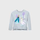 Girls' Disney Frozen Sisters T-shirt - Gray S - Disney