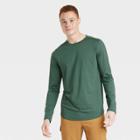 All In Motion Men's Soft Stretch Long Sleeve Athletic Top - All In