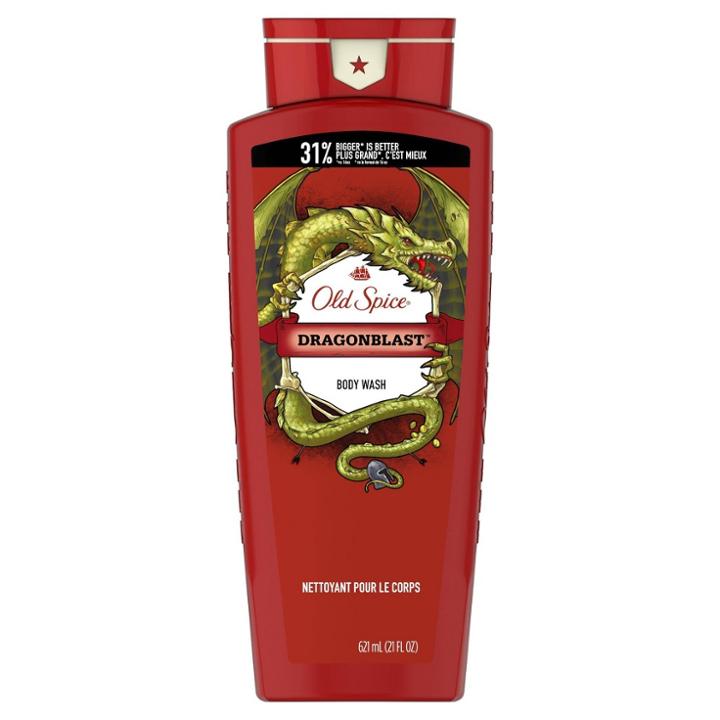 Old Spice Wild Collection Dragonblast Body Wash - 21 Fl Oz, Adult Unisex
