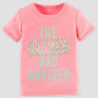 Baby Girls' Birthday T-shirt - Just One You Made By Carter's Pink 12m, Girl's,