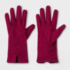 Women's Wool Gloves - A New Day Burgundy