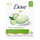 Dove Beauty Dove Cool Moisture Beauty Bar Soap Cucumber & Green Tea - 8pk