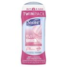 Suave Powder 24-hour Antiperspirant & Deodorant Stick Twin Pack