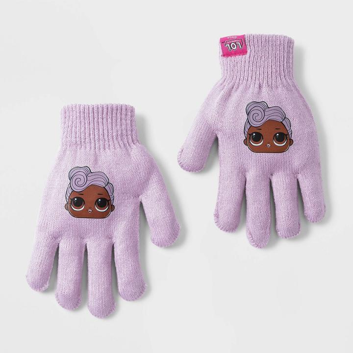 Girls' L.o.l. Surprise! Gloves, Pink