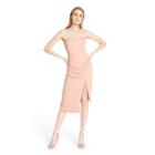 Women's Strapless Side-slit Dress - Cushnie For Target Blush Pink