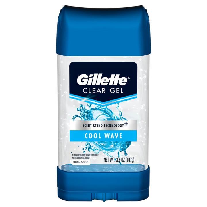 Gillette Cool Wave Clear Gel Antiperspirant And Deodorant