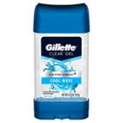 Gillette Cool Wave Clear Gel Antiperspirant And Deodorant