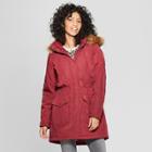 Women's Arctic Parka - A New Day Burgundy (red)