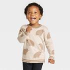 Toddler Boys' Bear Pullover Sweater - Cat & Jack Oatmeal