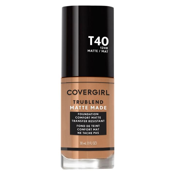 Covergirl Trublend Matte Made Foundation T40 Sun Beige