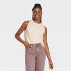Women's Tank Top - Universal Thread Beige