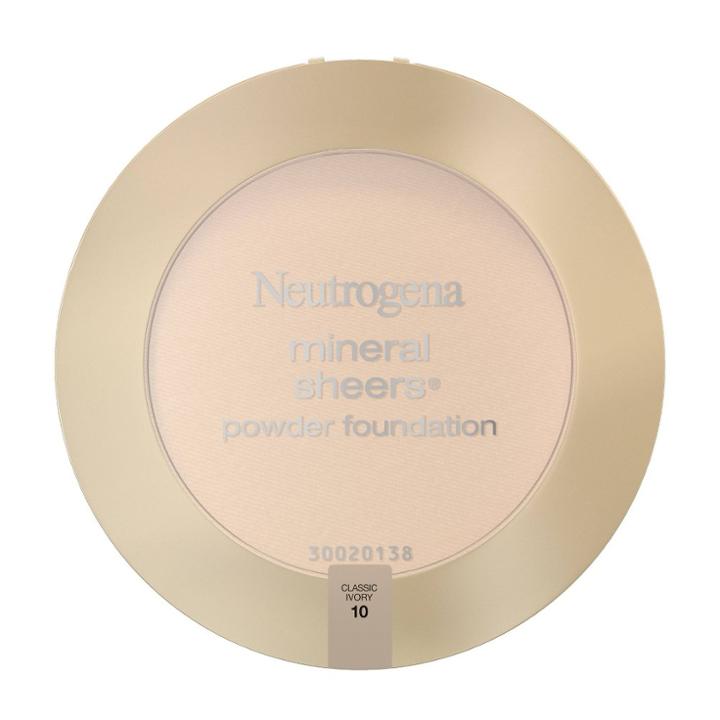 Neutrogena Mineral Sheers Compact Pressed Powder - 10 Classic Ivory