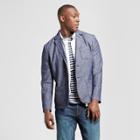 Men's Standard Fit Linen Blazer - Goodfellow & Co Blue