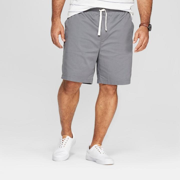 Men's 8 Big & Tall Fashion Shorts - Goodfellow & Co Gray 2xb, Thundering Gray