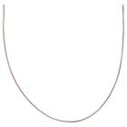 Distributed By Target Women's Rose Two Tone Popcorn Chain In Sterling Silver - Rose/silver