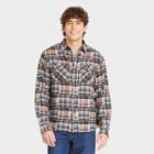 Men's Heavyweight Flannel Button-down Shirt - Goodfellow & Co Cream