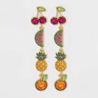 Multi Sugarfix By Baublebar Mixed Fruit Drop Earrings