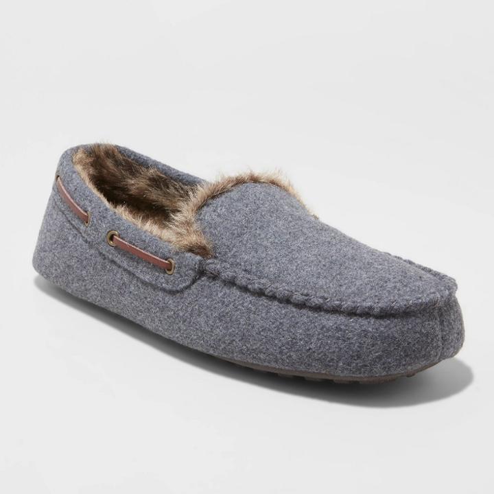 Men's Antonio Slippers - Goodfellow & Co Gray
