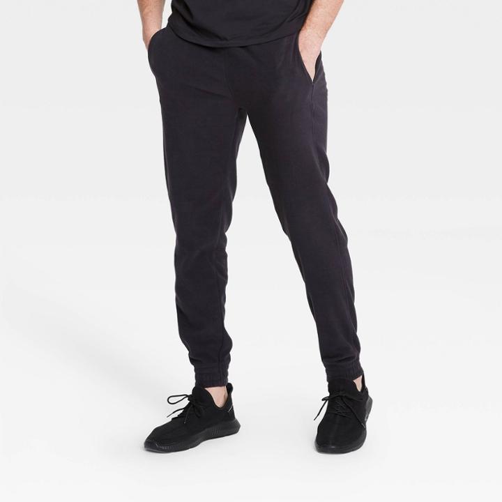 Men's Fleece Pants - All In Motion Black