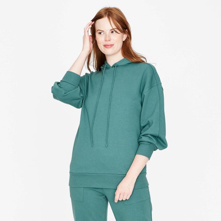 Women's Hooded Sweatshirt - Universal Thread Teal