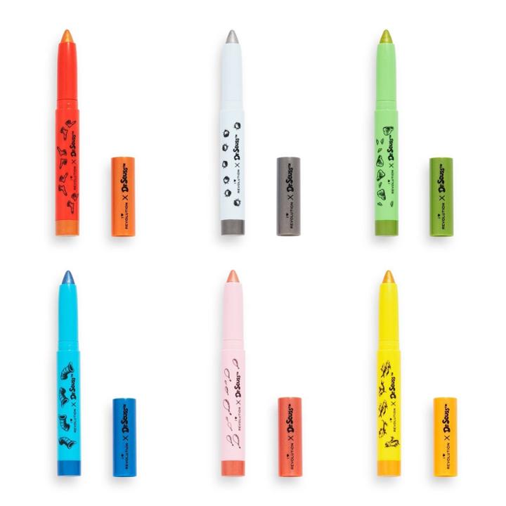 I Heart Revolution X Dr. Seuss Eye Crayon Collection