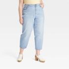 Women's Plus Size Super-high Rise Tapered Balloon Jeans - Universal Thread