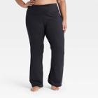 Women's Plus Size Contour Curvy Power Waist High-waisted Straight Leg Pants 34.5 - All In Motion Black
