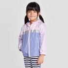 Toddler Girls' Colorblock Windbreaker Jacket - Cat & Jack Purple/pink 3t, Toddler Girl's