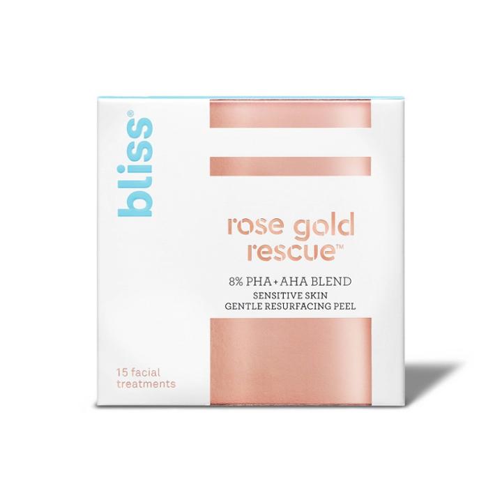 Bliss Rose Gold Rescue Sensitive Skin Gentle Resurfacing Peel