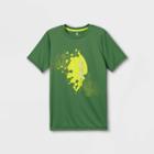 Boys' Short Sleeve Football Graphic T-shirt - All In Motion Green