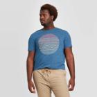 Men's Tall Standard Fit Graphic T-shirt - Goodfellow & Co Blue