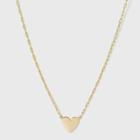 Sugarfix By Baublebar Delicate Heart Pendant Necklace - Gold