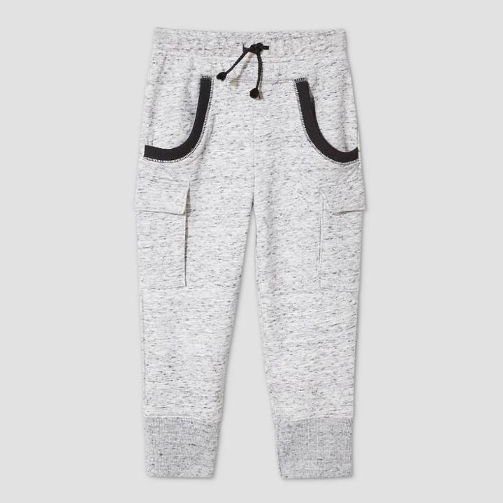 Toddler Boys' Cargo Jogger Pull-on Pants - Cat & Jack Gray