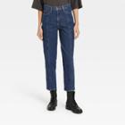 Women's High-rise Vintage Straight Jeans - Universal Thread Dark Wash