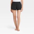 Women's Mid-rise Knit Shorts 3.5 - All In Motion Black