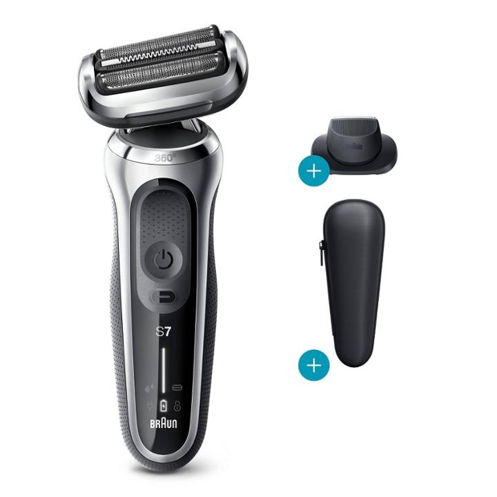 Braun Series 7 Flex Men's Rechargeable Wet & Dry Cordless Electric Foil Shaver