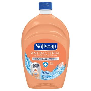 Softsoap Antibacterial Liquid Hand Soap Refill - Crisp Clean