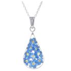 Target Fashion Necklace Sterling Blue, Women's