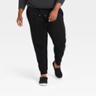 Men's Big & Tall Pintuck Jogger Pants - Goodfellow & Co Black