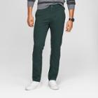 Men's Athletic Fit Hennepin Chino Pants - Goodfellow & Co Forest Green