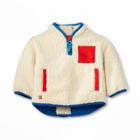 Baby Adaptive Contrast Pocket Sherpa Jacket - Lego Collection X Target Cream Newborn, Ivory