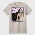 Men's Short Sleeve Disney Pocahontas Crew T-shirt - Concrete